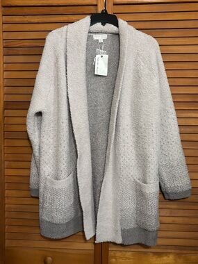 Barefoot Dreams CozyChic Lite Calypso Ombre Cardigan.